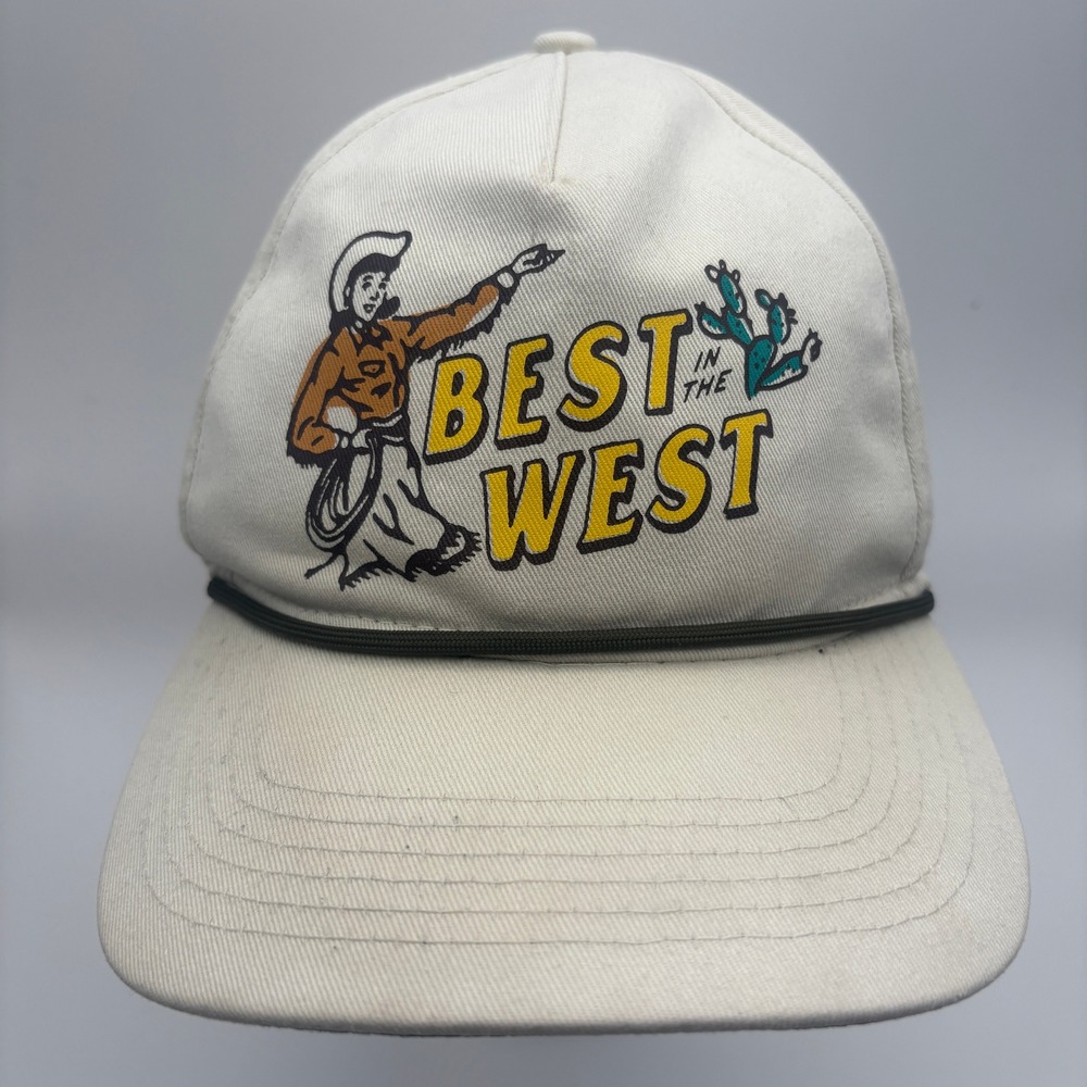 Sendero Provisions Co. Best In The West Rope Hat Strapback Western